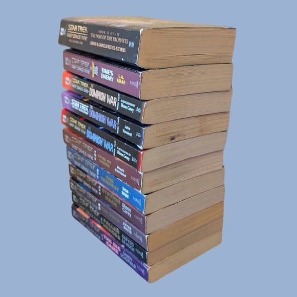 Star Trek: Deep Space Nine — 11-Book Vintage Paperback Lot - Picture 2 of 2